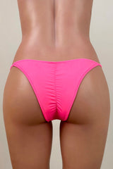 Sexy Low Waist Side String Brazilian Cheeky Scrunch Bikini Bottom